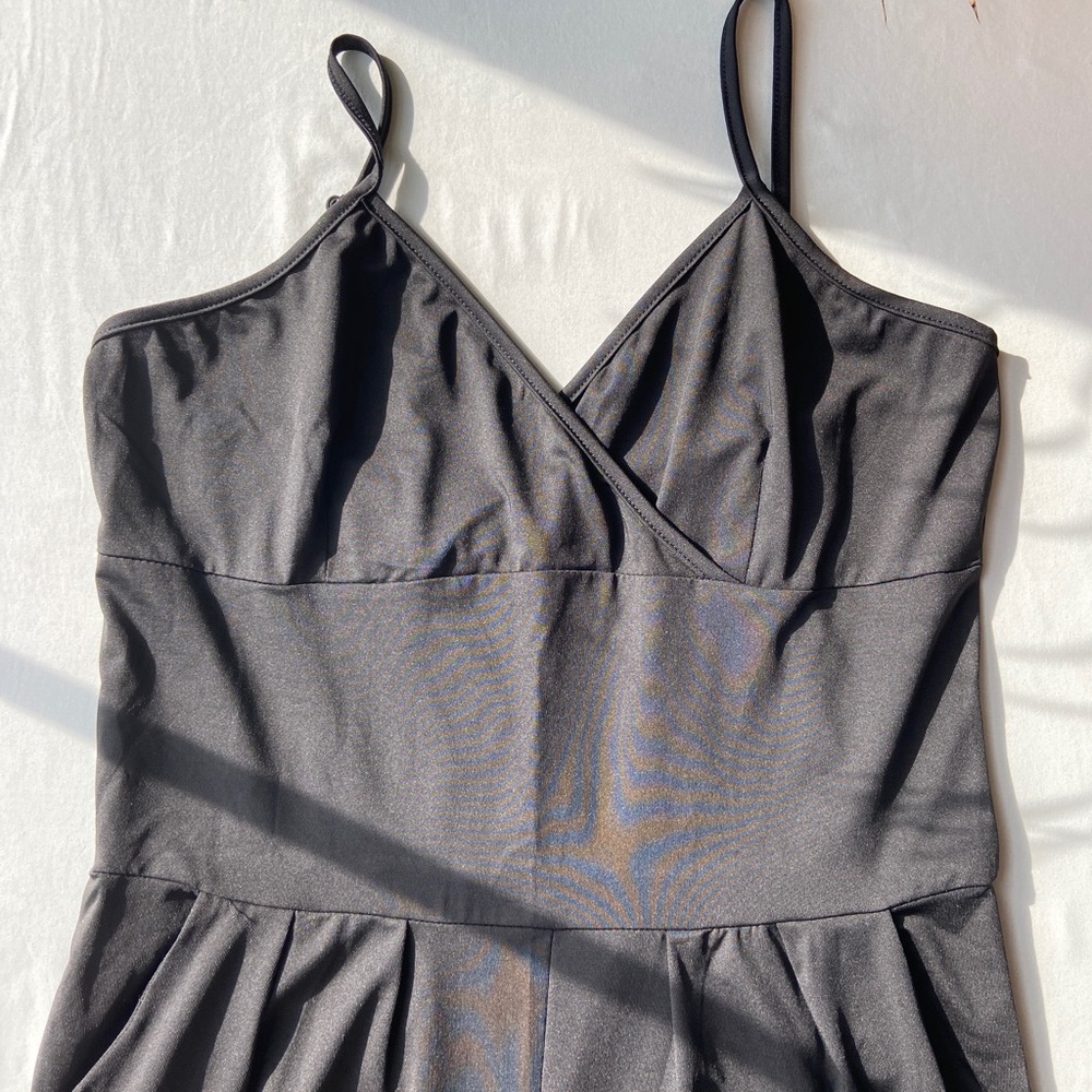 Stretchy black jumpsuit